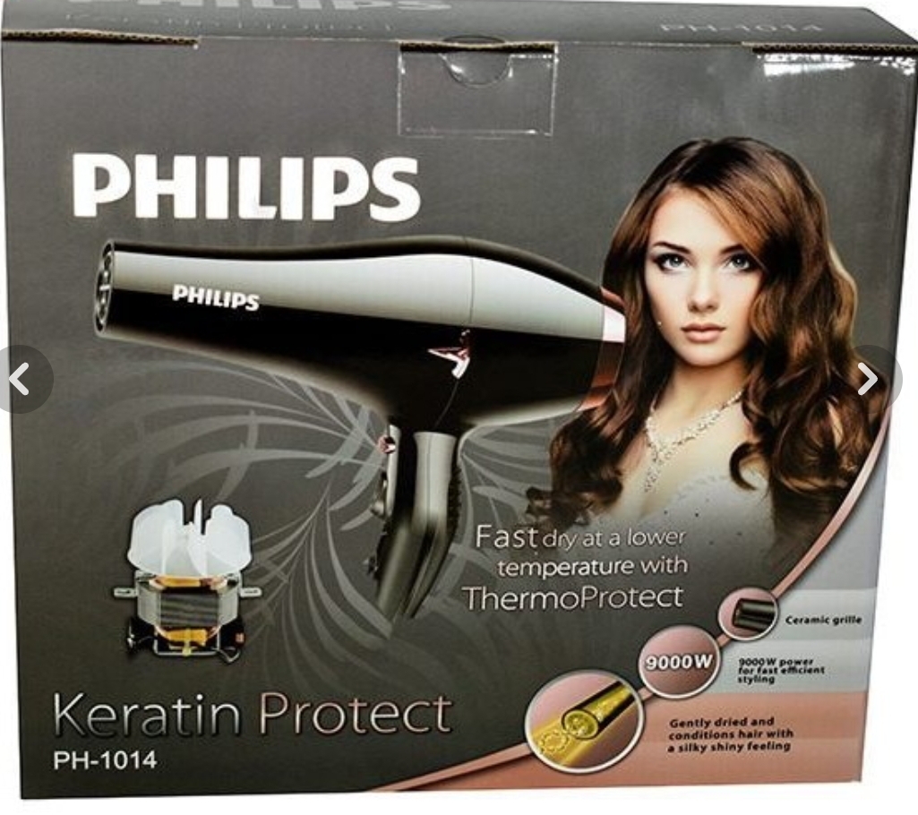 سشوار فیلیپس 9000 وات مدل PH-1014 موتور سنگین